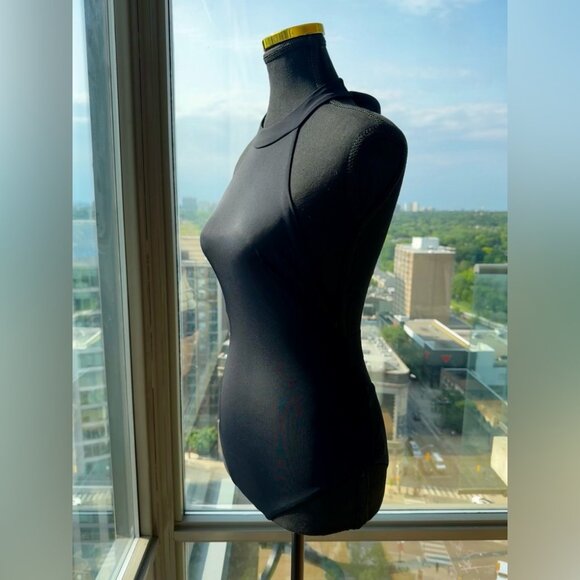 🆕 ZIMMERMANN 🧿 NWOT Anneke Halter One Piece Bathing Suit, Noir - Sz 1 - US 4/6 - Picture 9 of 16